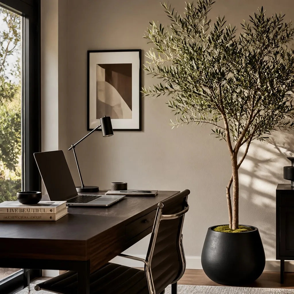 Elevate Your Focus: Top 5 Artificial Trees for a Productive Home Office