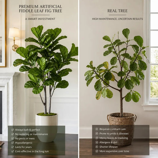 Faux vs. Fresh: A Smart Investment