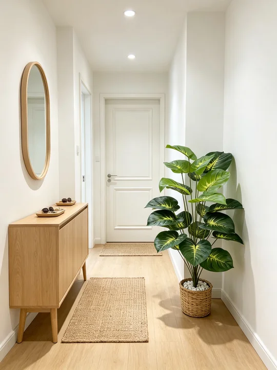 Large 24-Leaf Artificial Tropical Pothos Tree - Real-Touch Luxury Faux Evergreen Plant for Floor Corner, Living Room & Outdoor Landscaping (Pot Not Included)