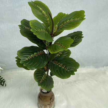 Artificial Rubber Tree and Fiddle Leaf Fig Stems - Red Dragonfly Plant