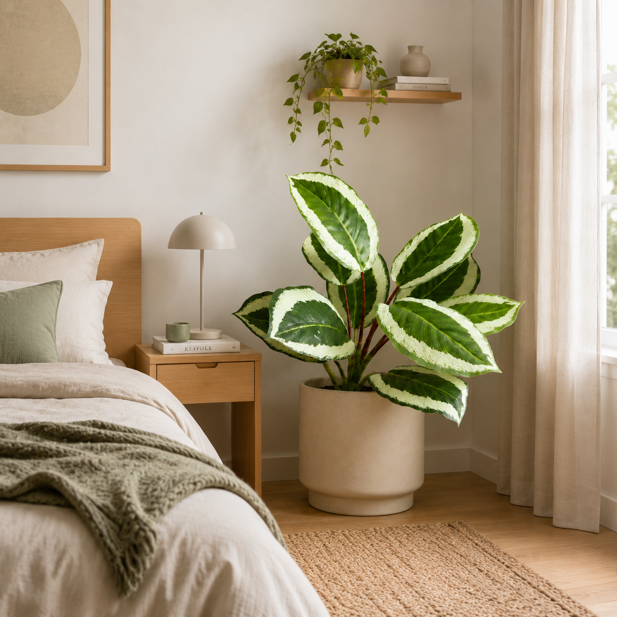Real-Touch Artificial Rubber Tree Leaf Stems,10 leaves 10" Faux Ficus Elastica Branches for Home & Office Decor （Pot Not Included)