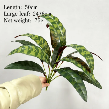 Real-Touch Artificial Boston Fern (about 11") – Faux Potted Fern Foliage for Indoor & Outdoor Home Decor (Pot Not Included)